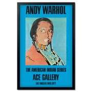 The American Indian Series (Blue) by Andy Warhol