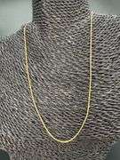 10k Yellow Gold Solid Franco Wheat Rope Chain 1mm Necklace 16"