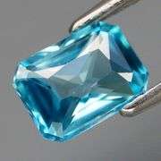 AAA 2.07ct eye clean Swiss blue Zircon