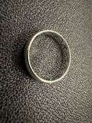 14k White Solid Gold 5mm Comfort Fit Domed Plain Men's Women's Wedding Band Size 13