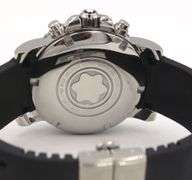 Montblanc sport automatic 41.5mm silver dial chronograph watch