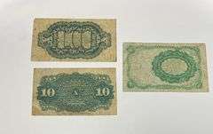 3 10 Cent Fractional Notes