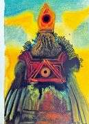 Highly Collectible and Rare Salvador Dali Original Llithograph from the  'Biblia Sacra' Suite