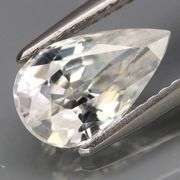 Glittering 2.30ct diamond luster white Zircon