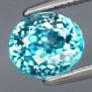 Tremendous 1.98ct sky blue Zircon