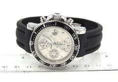 Montblanc sport automatic 41.5mm silver dial chronograph watch