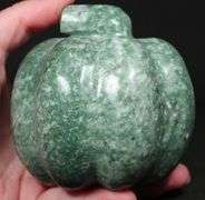 Menacing 4,830ct Hand Carved Pumpkin