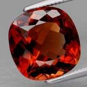 Outstanding 5.94ct eye clean whiskey red Imperial Topaz