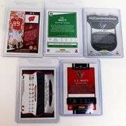 5 J.J. Watt Football Cards