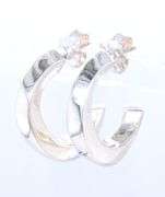 Tiffany & Co small twisted hoop earrings