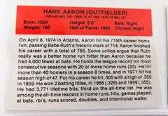 10 Baseball's All Time Greats Baseball Cards
