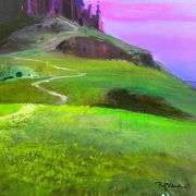 Aurora's Rescue by Peter Ellenshaw