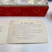 Two Chinese Blue and White Porcelain Lidded Ginseng Canisters with Powder Sealed and in Original Box