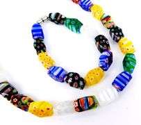 Vintage Venetian Murano Art Glass Necklace & Bracelet