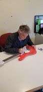 Heart Autographed Fender Guitar w Barracuda Lyrics Exact Proof JSA