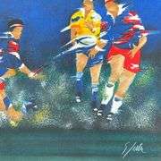Rugby by Victor Spahn
