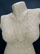 10k Yellow Gold Solid Singapore Bar Chain Rope Twisted Curb Link 1.1mm Necklace 24"