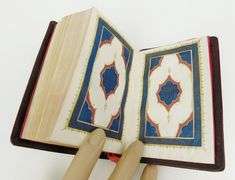 Vintage Miniature Quran in Velvet Presentation Box
