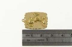 14K Yellow Gold Ornate Vintage Mickey Mouse Disney Charm/Pendant