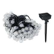 100 LED Solar String Lights 40-feet