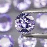 Violet blue 3.43ct 12 piece Tanzanite set