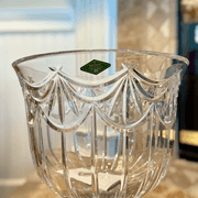 Large Shannon Clear Crystal Centerpiece Footed Bowl by Godinger
