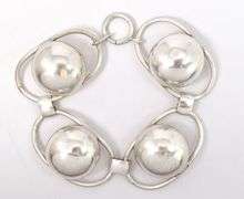 Very Interesting 925 Fancy Link Bracelet
