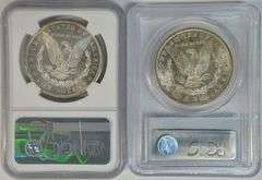 Bright-white near Gem BU 1880-S & 1881-S Morgan Silver Dollars. MS64