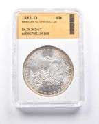 1883-O Morgan Silver Dollar MS67 SGS