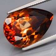 Stunning 9.22ct pear cut Imperial Topaz