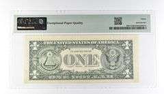 PMG 30 VF EPQ $1 1969D FRN Richmond Fr#1907-E Gutter Fold Error