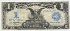 $1 Series 1899 Black Eagle Note
