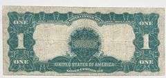 $1 Series 1899 Black Eagle Note