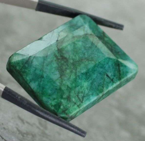 Large 154.22ct blue green Emerald