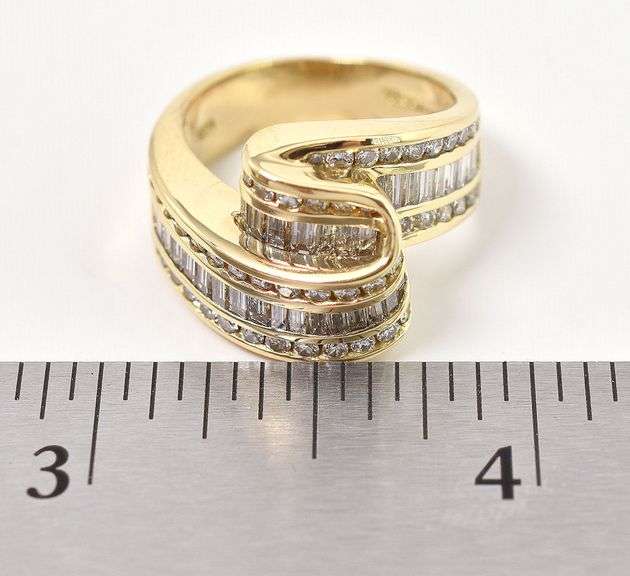 Angelic 18K Yellow Gold Diamond Ring