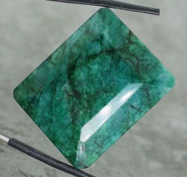 Large 154.22ct blue green Emerald
