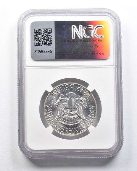 MS67 1964 Kennedy Half Dollar NGC