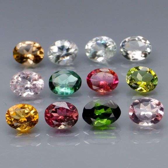 Fancy color! Untreated! 4.30ct Tourmaline set
