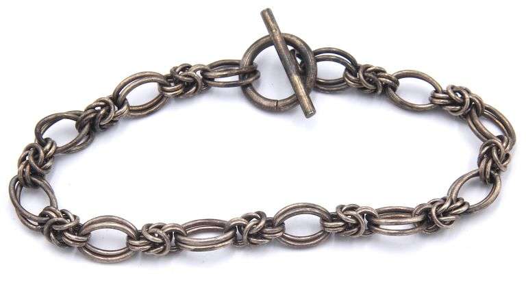 Group lot of vintage 925 sterling silver bracelets