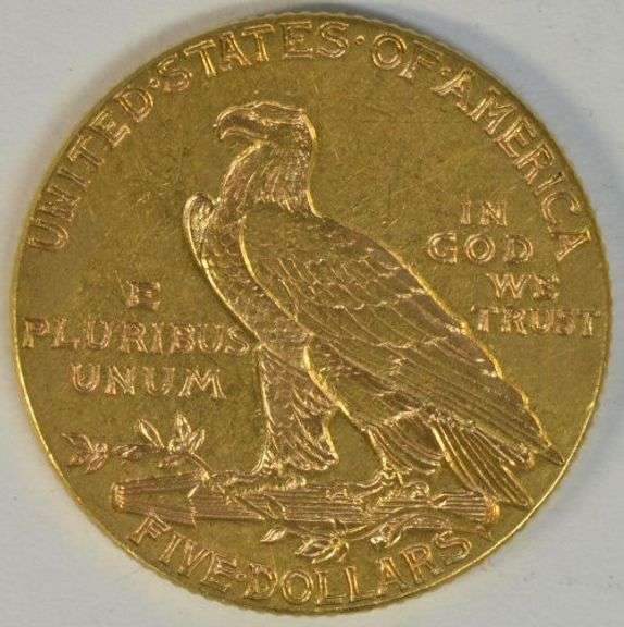 Highly lustrous and original 1912 US $2.50 Indian Gold Piece. Nice