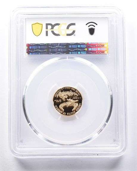 2012-W $5 American Gold Eagle 1/10 Oz Gold PR70 DCAM PCGS