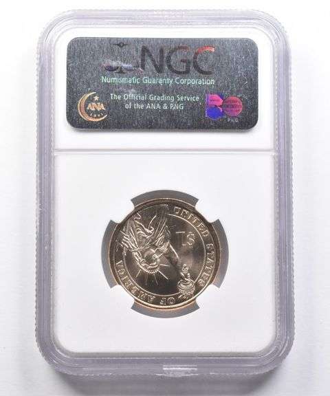 (2007) George Washington President $1 Err. Miss Edge Letter MS65 NGC