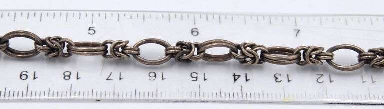 Group lot of vintage 925 sterling silver bracelets