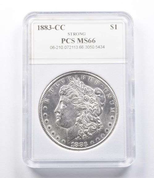 MS66 1883-CC Morgan Silver Dollar PCS