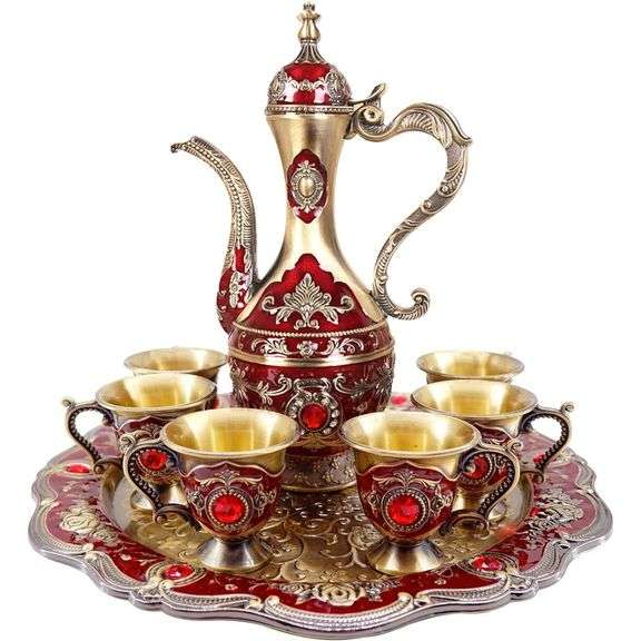 Royal Turkish Coffee Tea Pot Set