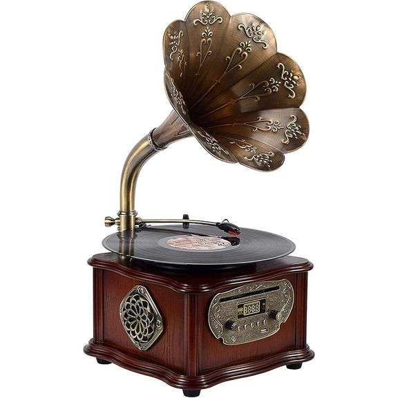 Classic Gramophone Turntable
