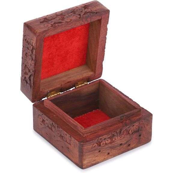 Handcrafted Wooden Keepsake Box
