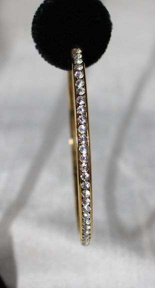 Stylish Golden Color Hoop Earrings