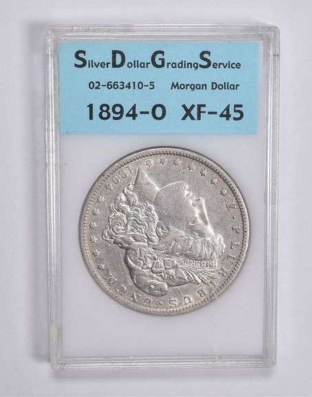 XF45 1894-O Morgan Silver Dollar SDGS