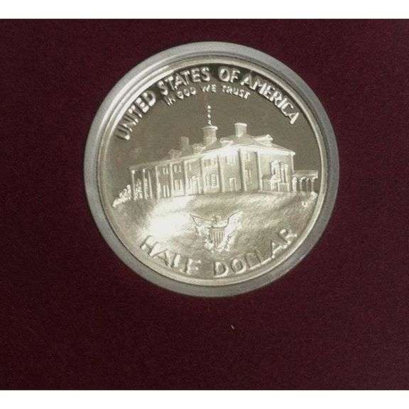 1982 Uncirculated Commemorative George Washington Silver Half Dollar